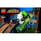 LEGO Super Heroes 76040 Construction Set manual cover