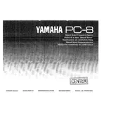 Yamaha PC-8 Component System manual cover