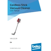 Beko VRX 221 DR manual cover