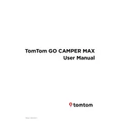 TomTom GO CAMPER MAX Navigation System manual cover