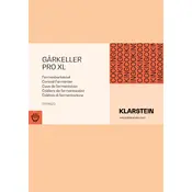 Klarstein GÄRKELLER PRO XL 10035622 Kettle manual cover