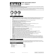 Sealey WS650.V3 Wheel Skate manual cover