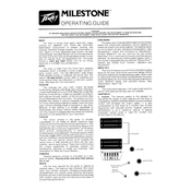 Peavey Milestone Guitar manual cover