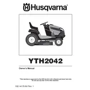 Husqvarna YTH2042 Lawn Mower