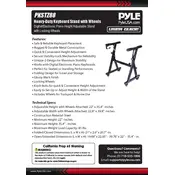 Pyle PKSTZ88 Keyboard Stand manual cover