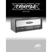 Peavey Triple XXX Amplifier manual cover