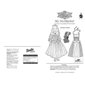 Barbie Mattel My Size B5779 Toy manual cover