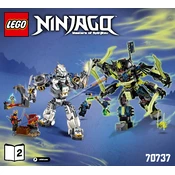 LEGO 70737-2 Construction Set manual cover