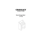 Crosley CF1123 Stand manual cover