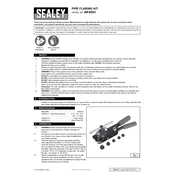 Sealey AK5063 Flaring Kit manual cover