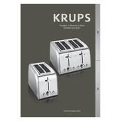 Krups 2-Slice KH251D51 Toaster manual cover