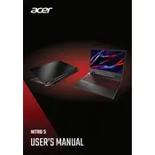 Acer Nitro 5 AMD AN517-42-R35M Laptop manual cover