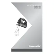 KitchenAid KHM92 Mixer manual cover