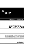 Icom IC-2100H Transceiver manual cover