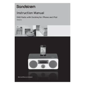 Sandstrom S9DABI12 manual cover