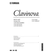 Yamaha Clavinova CLP-685 Piano manual cover