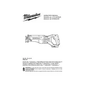 Milwaukee M18 Fuel 2822-20 Saw manual cover