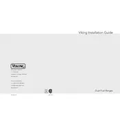 Viking VDSC305 Range manual cover