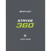 Braven Stryde 360 Speaker manual cover