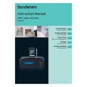 Sandstrom S66IDAB10E manual cover