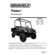 Gravely Treker 996123 2013 Utility Vehicle manual cover