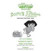 Fisher Price Mattel PowerTouch Dora Alphabet Adventure C7305 Toy manual cover