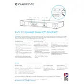 Cambridge Audio TV5 Speaker manual cover