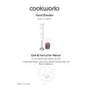 Cookworks 7030262 HB951H3 Blender manual cover