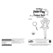 Disney Mattel Walt Disney Peter Pan Tinker Bell G8709 Toy manual cover