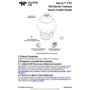 Flir Saros PTZ  DM-312 Camera manual cover