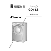 Candy GO4 146-80 manual cover