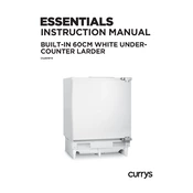 Currys Essentials CIL60W14 manual cover