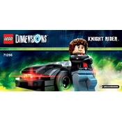 LEGO Knight Rider 71286-2 Construction Set manual cover