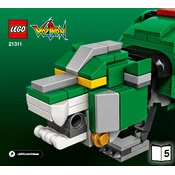 LEGO Voltron 21311-3 Construction Set manual cover