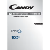 Candy GCC 5101NB-80 manual cover