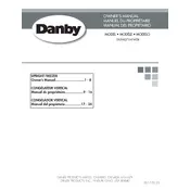 Danby DUFM071A1WDB Freezer manual cover