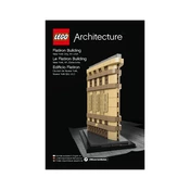 LEGO Flatiron Building 21023 Construction Set manual cover