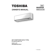 Toshiba RAS-M05J2KVSG-E Air Conditioner manual cover