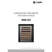 Caple WI6133 Wine Cabinet manual cover