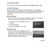 Acura RDX AcuraLink 2015 SUV manual cover