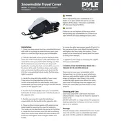 Pyle PCVSNMEX15 Snowmobile Cover manual cover