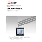 Mitsubishi Electric ME96SSRB MB manual cover