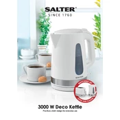 Salter EK2898WHT 3000 W Deco Kettle manual cover