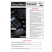 KORG AX3000G manual cover