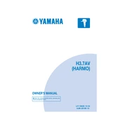 Yamaha H3.7AV manual cover