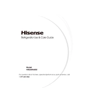 Hisense HRF254N6DSE manual cover