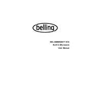 Belling BEL BIMWG6017 STA manual cover