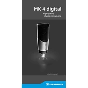 Sennheiser MK 4 Digital manual cover