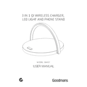 Goodmans B&M 3in1 Qi Wireless Charger 364137 manual cover