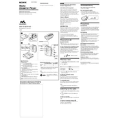 Sony WM-FX193 manual cover